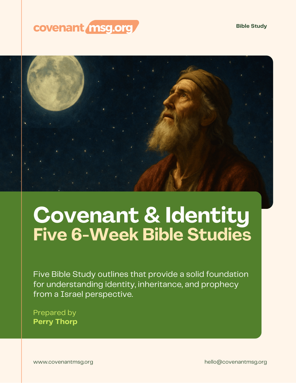 Cover of Covenant and Identity: Five 6-Week Bible Studies